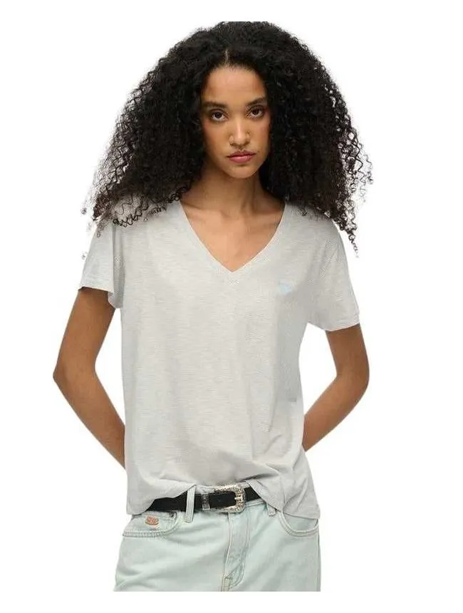 Superdry - Ženska majica sa v izrezom