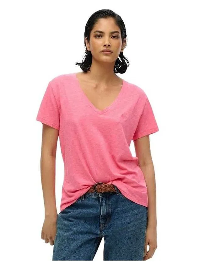 Superdry - Ženska majica sa v izrezom