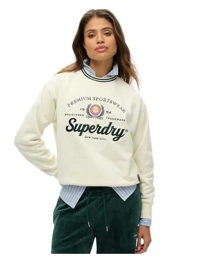 Superdry - Ženski logo duks