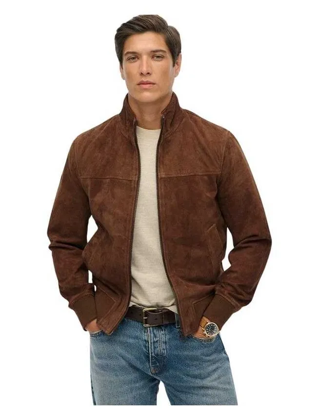 Superdry - kožna muška jakna