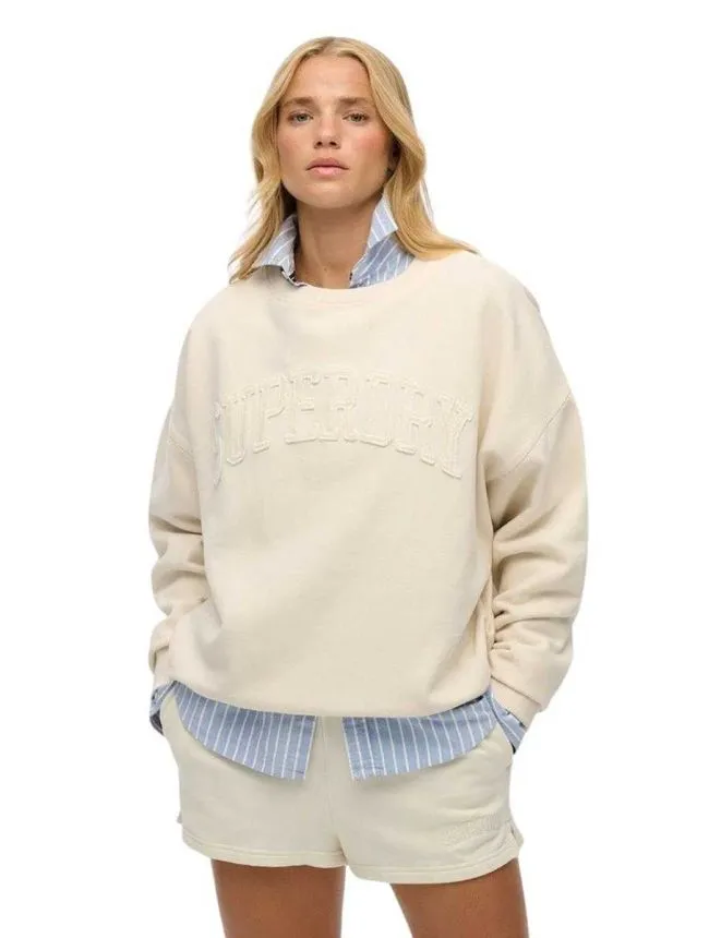 Superdry - krem dukserica za žene