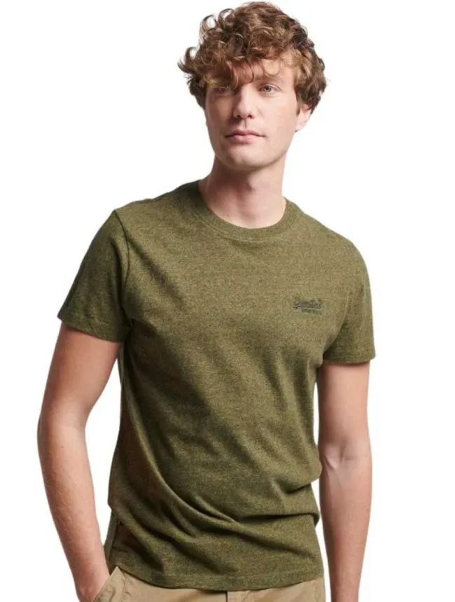 Superdry - maslinasta muška majica