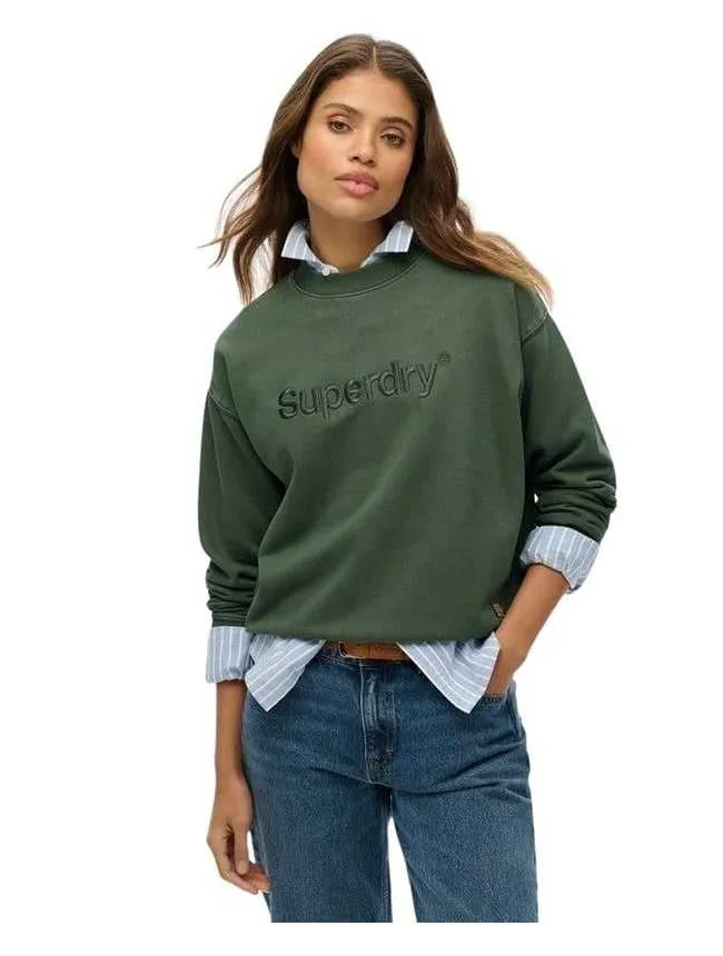 Superdry - maslinasti ženski duks
