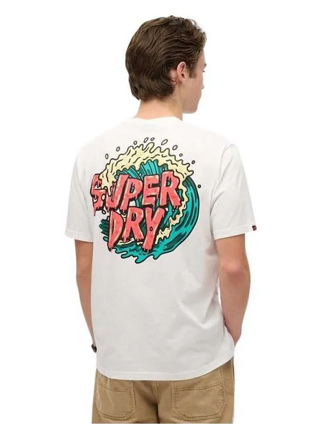 Superdry - muška majica sa printom na leđima
