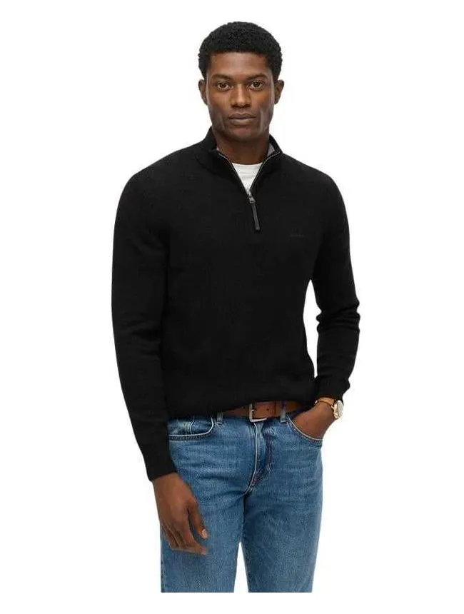 Superdry - muški džemper sa kratkim zipom