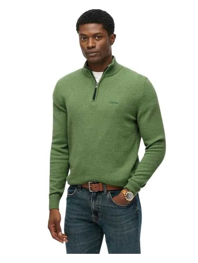 Superdry - muški džemper sa kratkim zipom