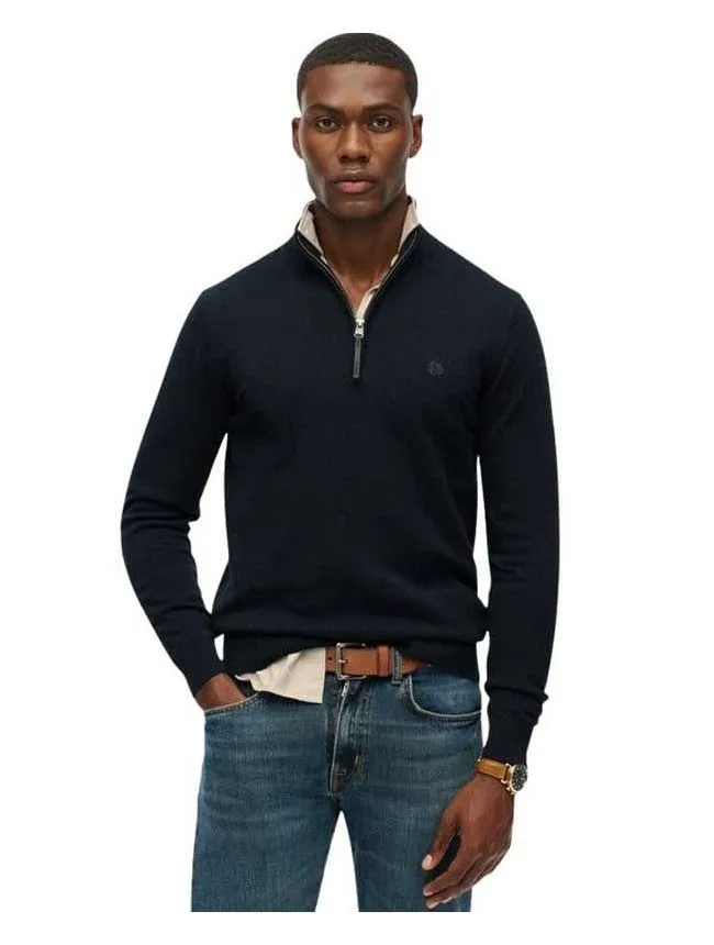 Superdry - muški džemper sa kratkim zipom