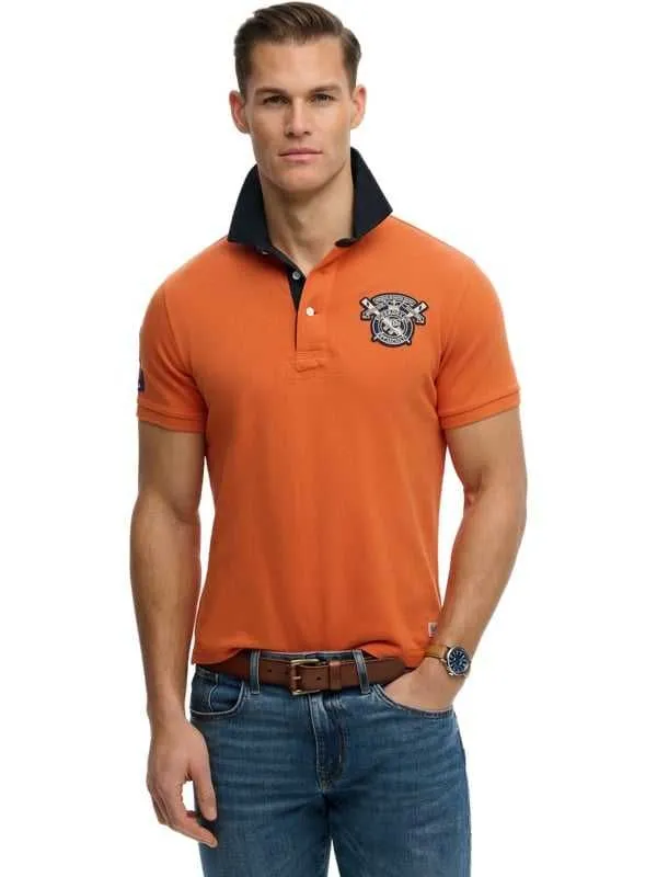 Superdry - narandžasta muška polo majica