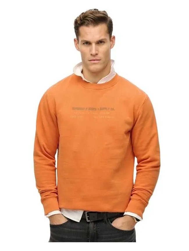 Superdry - narandžasti muški duks