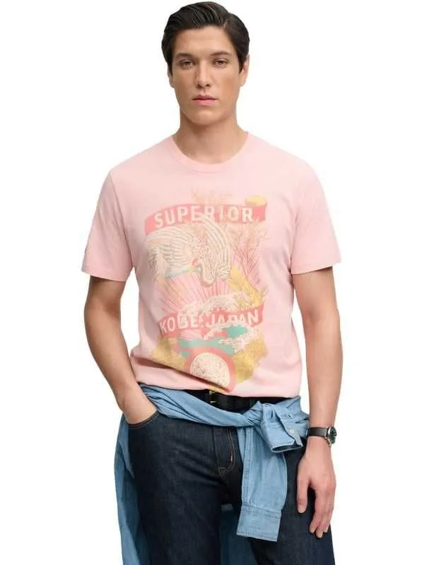 Superdry - pink muška majica