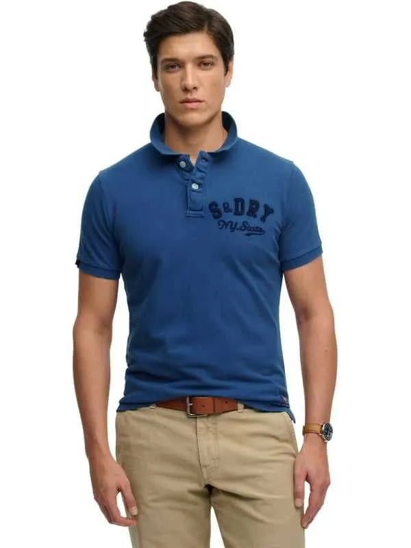 Superdry - plava muška polo majica