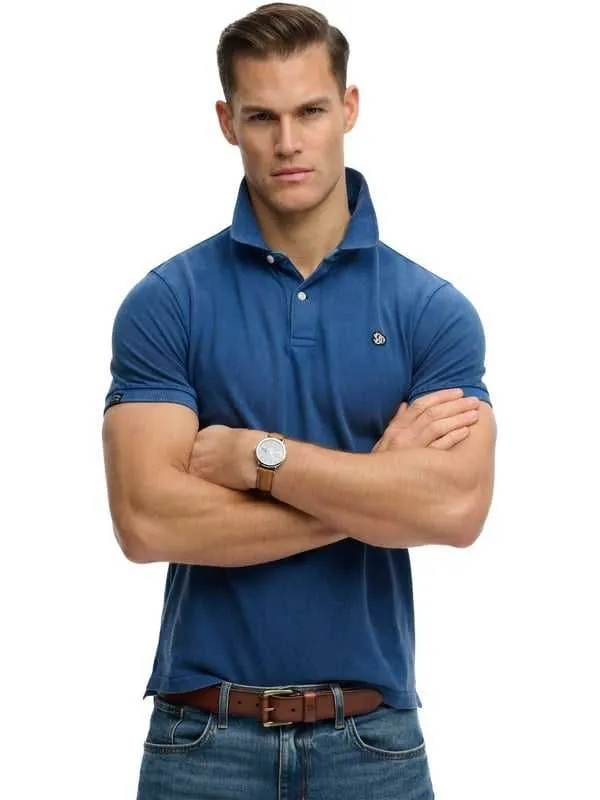 Superdry - plava muška polo majica