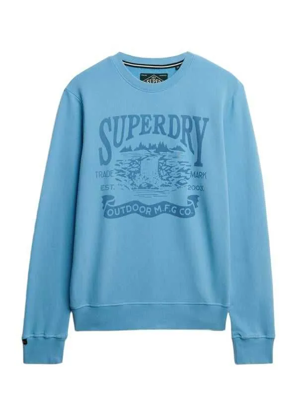 Superdry - plavi muški duks