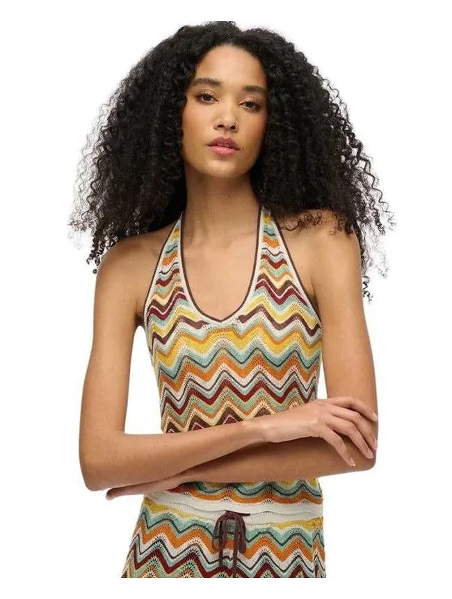 Superdry - pleteni ženski top
