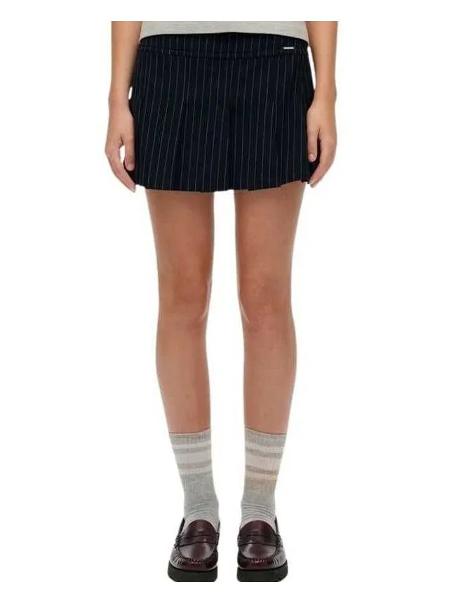 Superdry - plisirana mini suknja