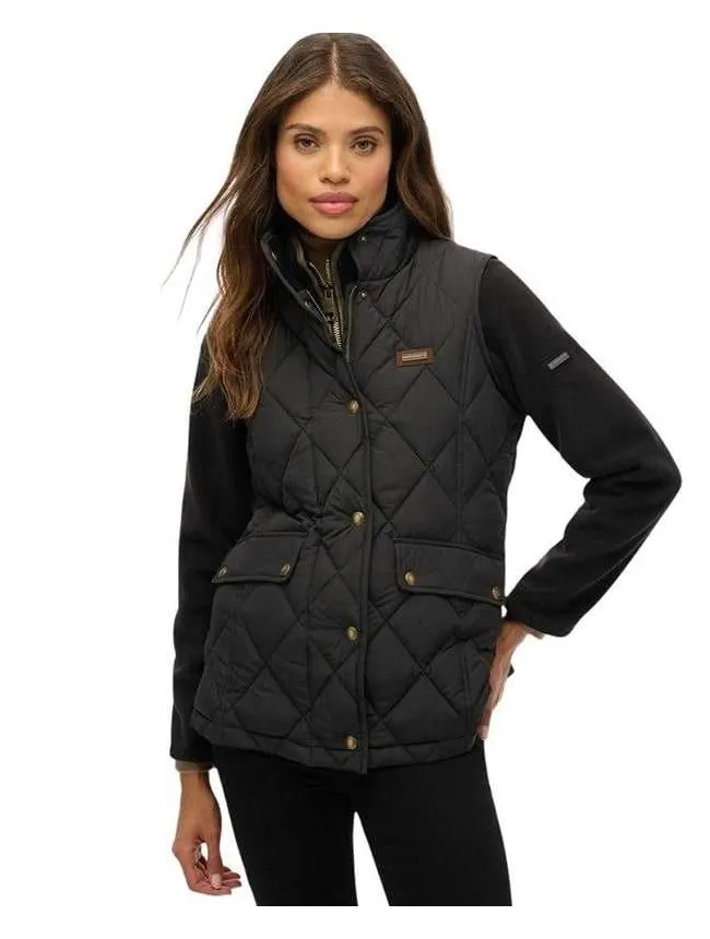 Superdry - prošiveni ženski prsluk