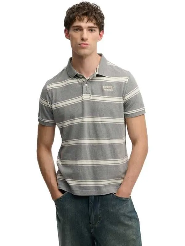 Superdry - siva muška polo majica