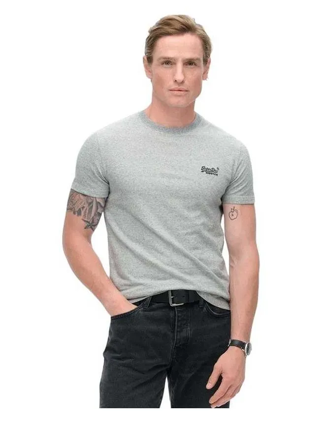 Superdry - siva pamučna muška majica