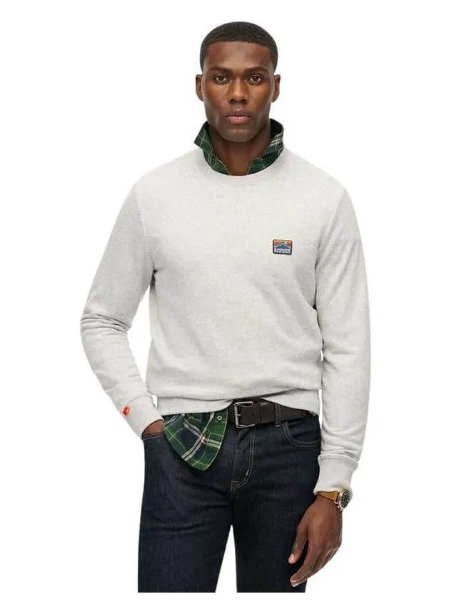 Superdry - svetlosiva muška dukserica