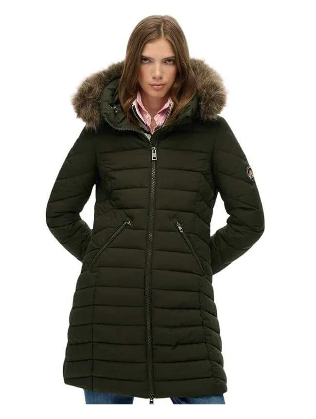 Superdry - tamnozelena ženska jakna