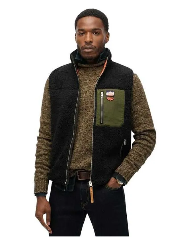 Superdry - teddy muški prsluk