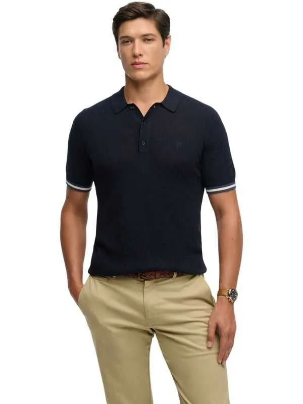 Superdry - teget muška polo majica