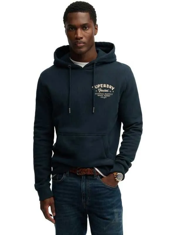 Superdry - teget muški duks