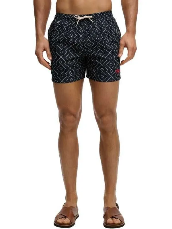 Superdry - teget muški šorts za kupanje