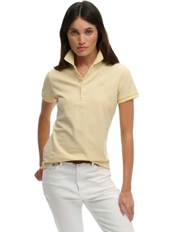 Superdry - Žuta ženska polo majica