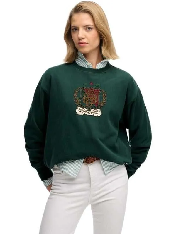 Superdry - zelena ženska dukserica