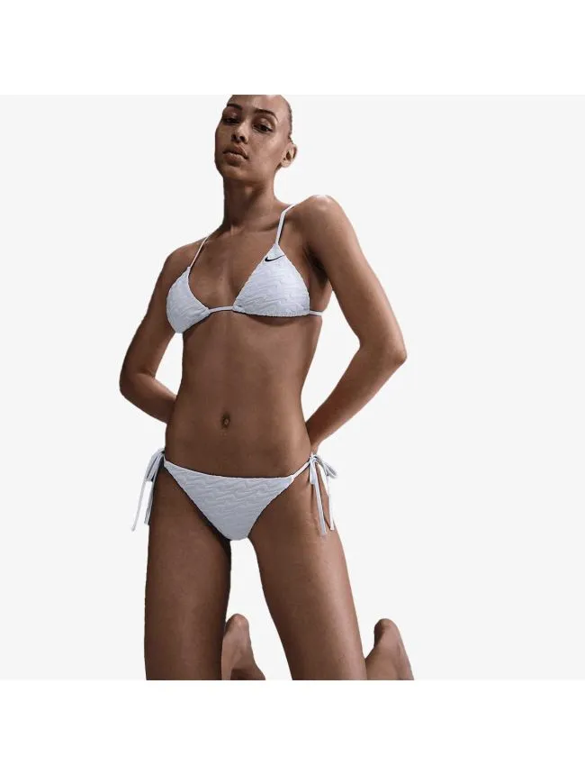 Terry string bikini bottom