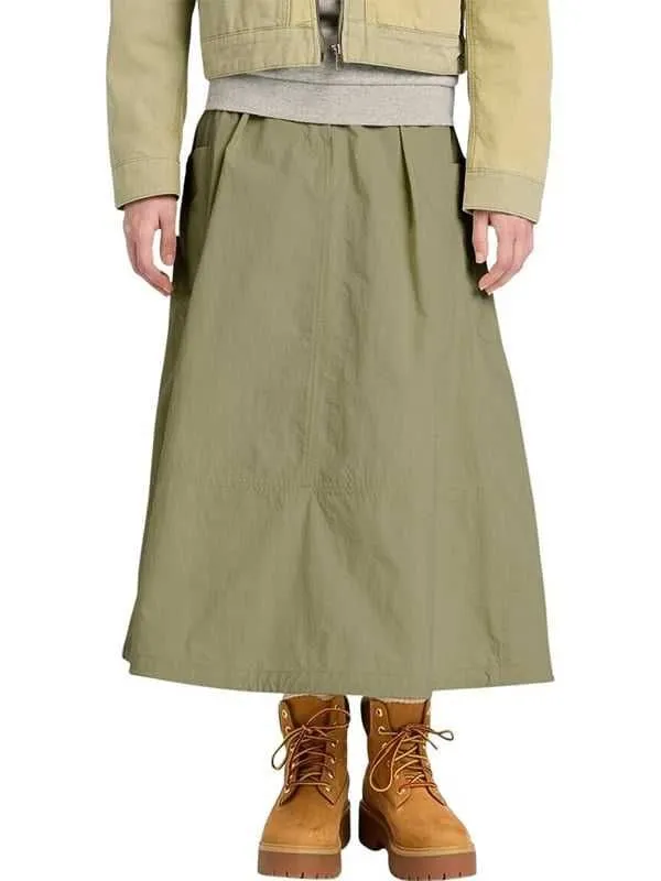 Timberland - maslinasta maxi suknja