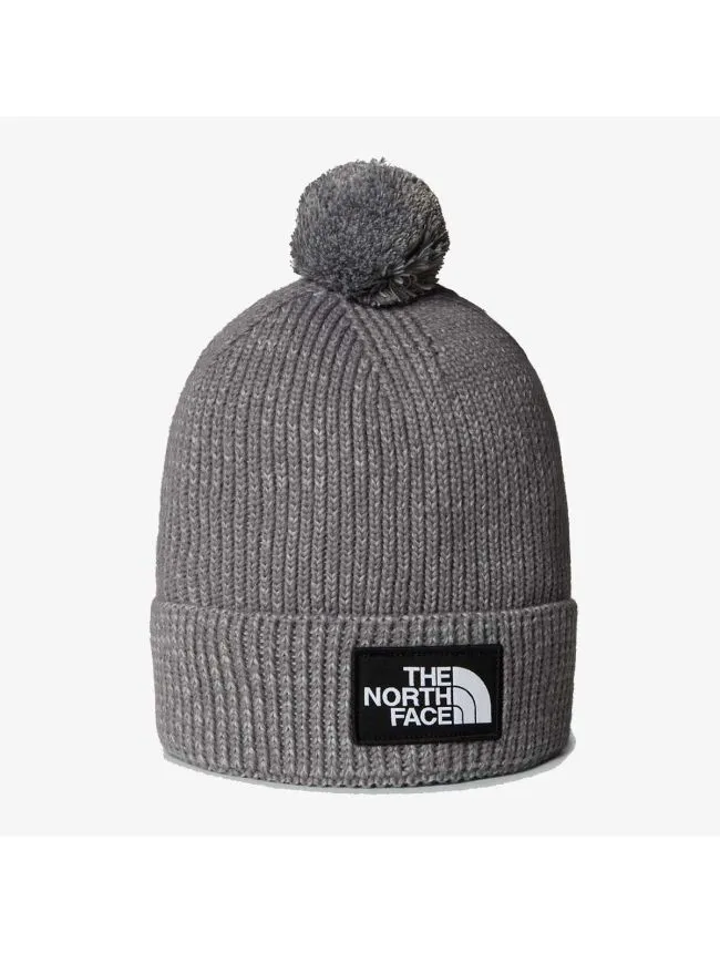 Tnf logo box pom beanie