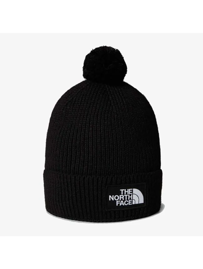 Tnf logo box pom beanie