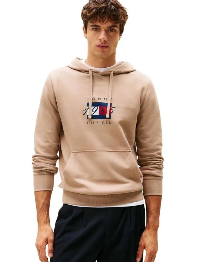 Tommy hilfiger - bež dukserica za muškarce