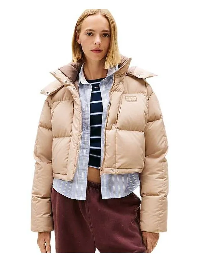 Tommy hilfiger - bež ženska jakna