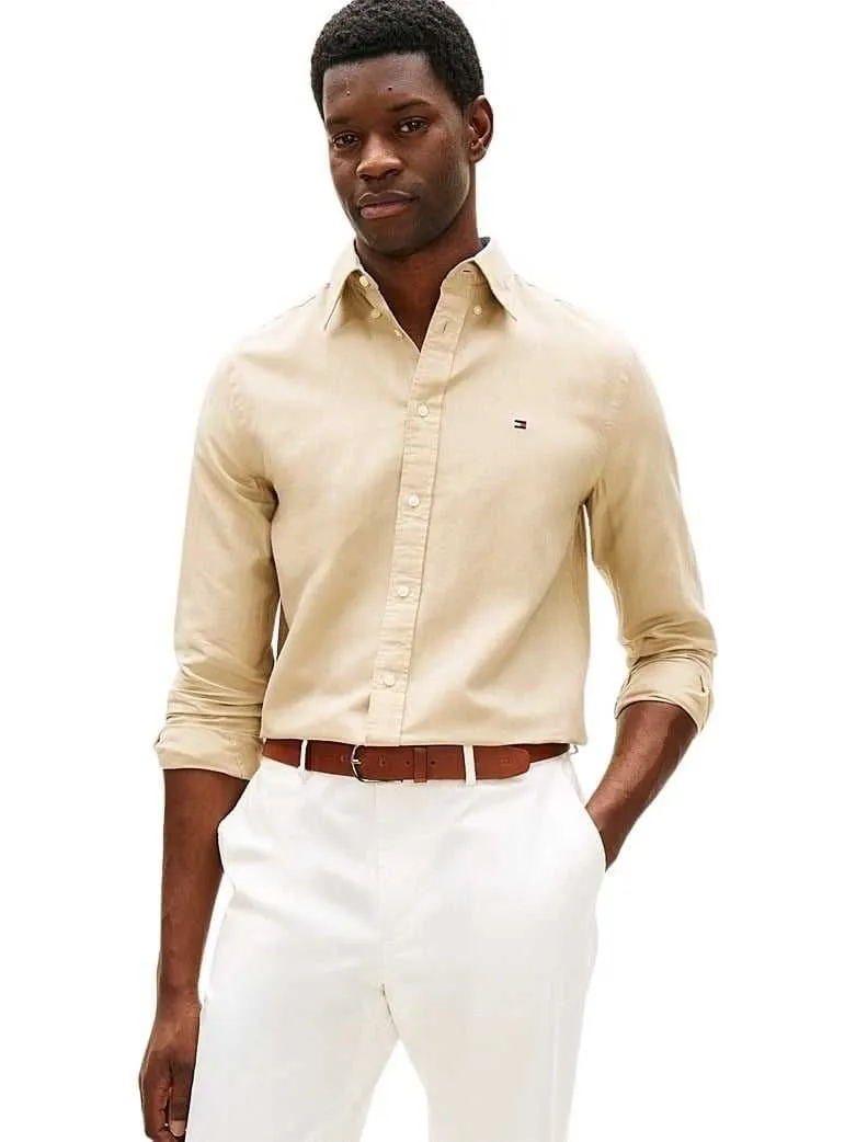Tommy hilfiger - bež muška košulja