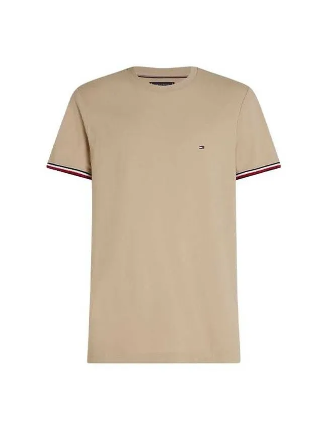 Tommy hilfiger - bež muška majica