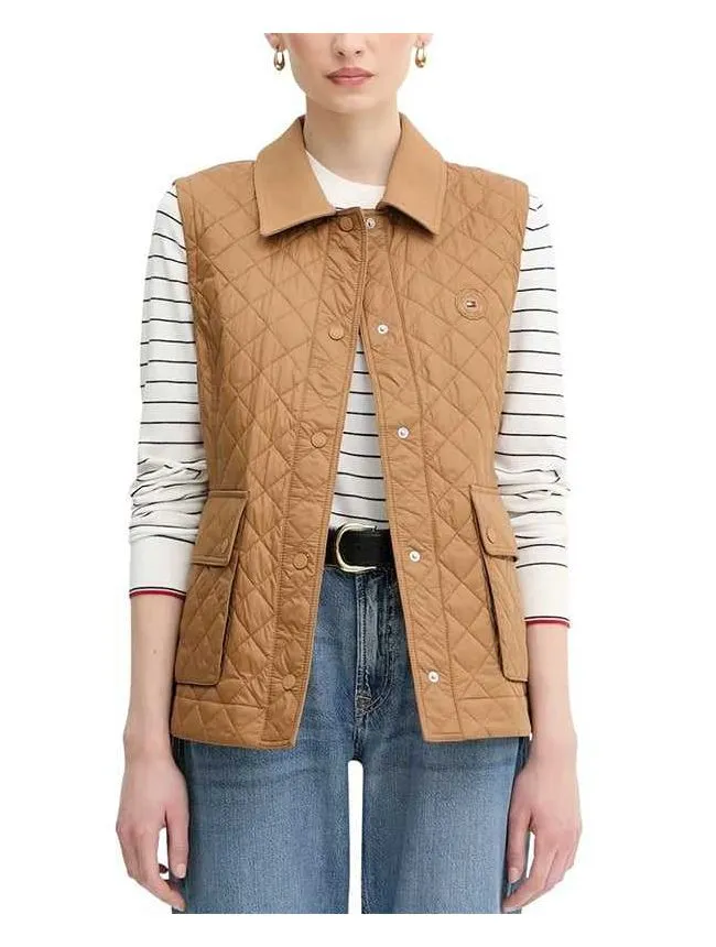 Tommy hilfiger - bež prsluk za žene