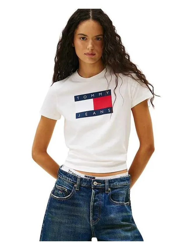 Tommy hilfiger - bela ženska majica