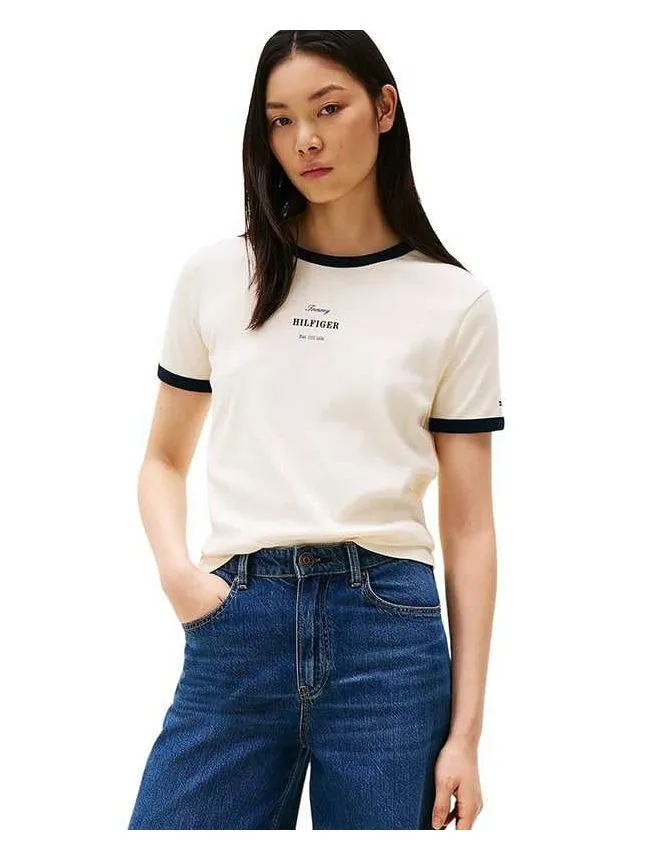 Tommy hilfiger - bela ženska majica