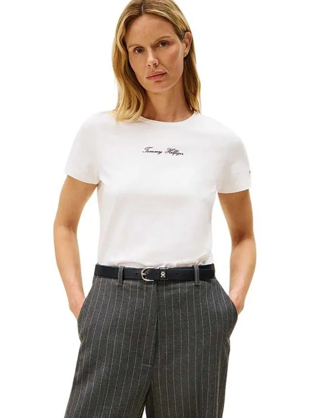 Tommy hilfiger - bela majica za žene