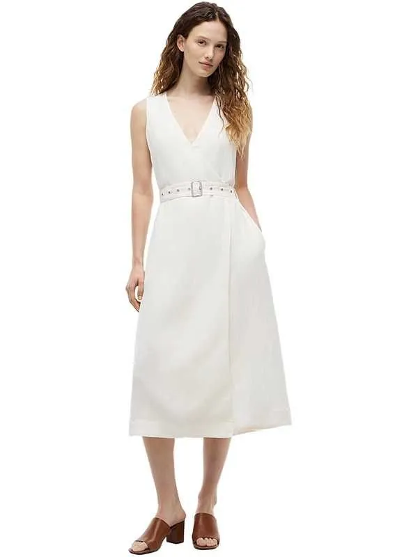 Tommy hilfiger - bela midi haljina