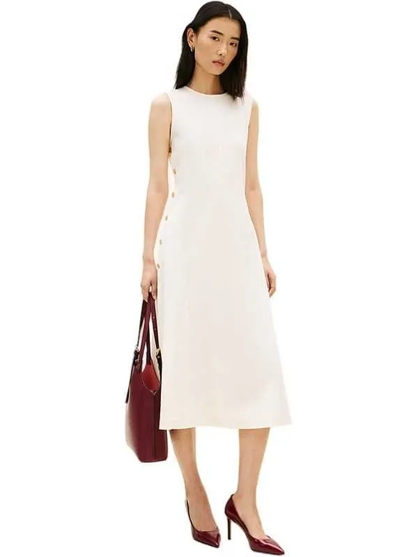 Tommy hilfiger - bela midi haljina