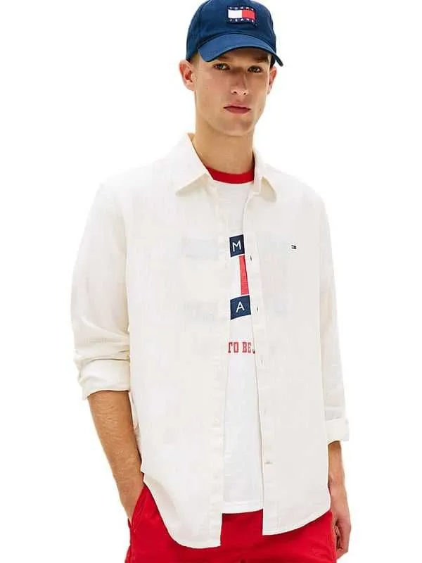 Tommy hilfiger - bela muška košulja
