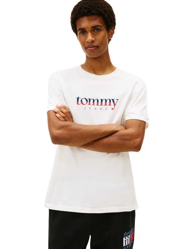 Tommy hilfiger - bela muška majica