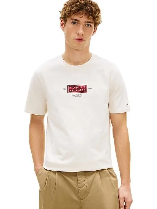 Tommy hilfiger - bela muška majica