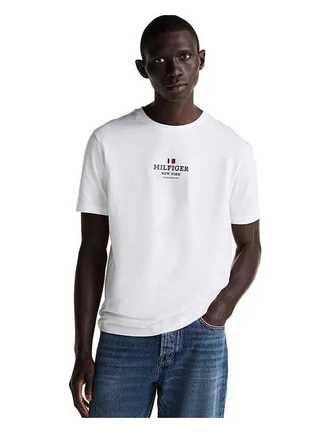 Tommy hilfiger - bela muška majica
