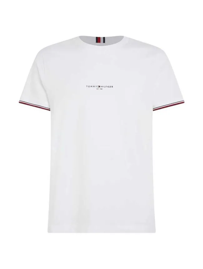 Tommy hilfiger - bela muška majica