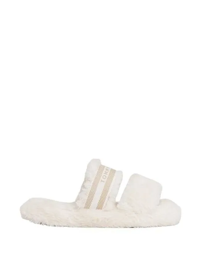 Tommy hilfiger - bele ženske papuče